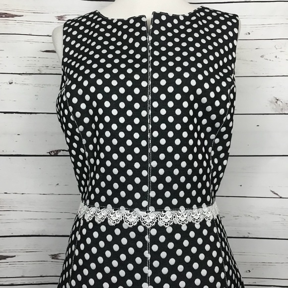 Karl Lagerfeld Dresses & Skirts - Karl Lagerfeld Paris Polka Dot Pin Up Style Dress